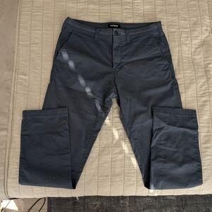 Express Men's Dark Blue Chinos